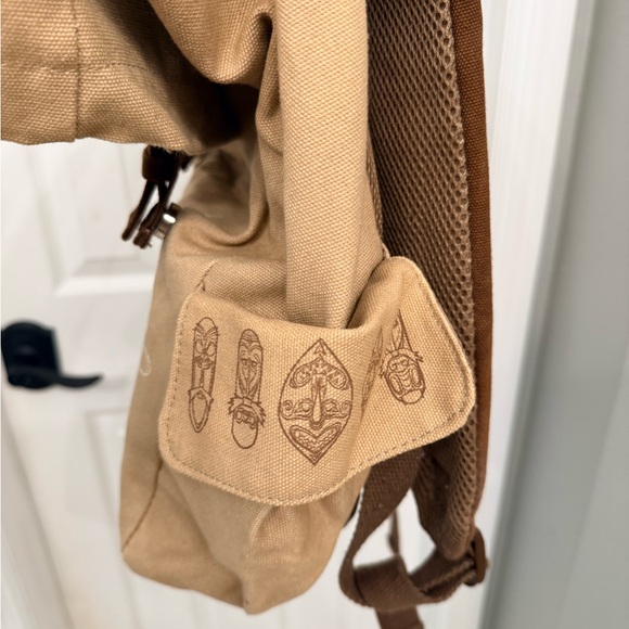 Disney Parks Jungle Cruise Skipper Backpack Canvas Adventureland Bag Rare - Picture 4 of 7